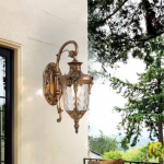 Đèn Vách Trang Trí Ngoài Trời Cổ Điển TD51 Φ160