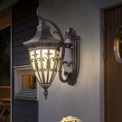 Đèn trang trí vách ngoài trời đẹp, đèn trang gtri1 mặt tiền nhà NT418AB