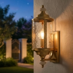 Đèn Vách Đồng Trang Trí Ngoài Trời UVD6212 Φ155