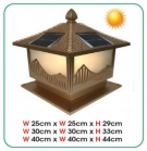 Đèn trang trí trụ cổng biệt thự năng lượng mặt trời KM34A