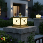 Đèn Trụ Cổng Vuông Năng Lượng Mặt Trời UTD2108 250x250