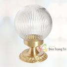 Đèn Trụ Cổng Tròn Bằng Đồng NVT668 Ø150