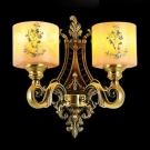 đèn tường đồng VD1246-2, đèn tường trang trí phòng khách VD1246-2