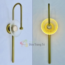 Đèn Tường Lá Sen 1 Bóng Hiện Đại KH-VK151