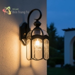 Đèn Vách Đồng Ngoài Trời UVD6218 Φ190
