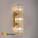 Đèn tường pha lê hiện đại VPL28 trang trí phòng khách, phòng ngủ, cầu thang và hành lang trong nhà.