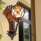 mẫu đèn trang trí mặt tiền, đèn trang trí cột hiên, đèn trang trí cột trong nhà