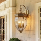 Đèn trang trí vách ngoài nhà VD6080, đèn vách đồng trang trí mặt tiền nhà
