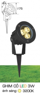  Đèn Ghim Cỏ LED AFC 3W