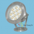 Đèn Pha Led Dưới Nước HB-18W Vàng