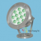 Đèn Pha Led Dưới Nước HB-18W Xanh