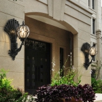 Đèn Trang Trí Ngoài Trời Chim Công SN7318 Φ330