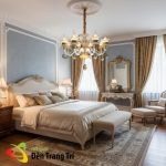 Đèn Chùm Pha Lê Nến Trang Trí Phòng Khách UCN8322-8 Ø800