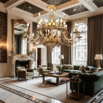 Đèn Chùm Đồng Nến Châu Âu UCD1288-25 Φ1040