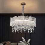 Đèn Thả Pha Lê Trang Trí Phòng Khách TH8520 Ø600