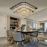 Đèn Mâm LED Vuông Ốp Trần Hiện Đại LK@4.M144