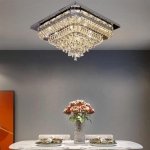 Đèn Mâm LED Vuông Ốp Trần Hiện Đại LK@4.M144