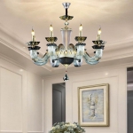 Đèn Chùm Pha Lê K9 Trang Trí Phòng Ngủ Hiện Đại UCN8149-8 Φ760