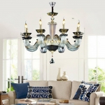 Đèn Chùm Pha Lê K9 Trang Trí Phòng Ngủ Hiện Đại UCN8149-8 Φ760