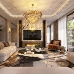 Đèn Thả Pha Lê Phòng Khách Hiện Đại Sang Trọng NC8003A Ø600