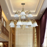 Đèn Chùm Châu Âu Tân Cổ Điển NC8879-12 Ø1000