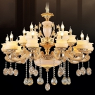 Mẫu đèn trang trí phòng khách tân cổ điển CN1769-15, Mẫu đèn trang trí phòng khách, đèn chùm phòng khách giá rẻ