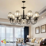 Đèn Chùm Trang Trí Phòng Khách Indochine THCN299 Ø750