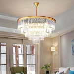 Đèn Chùm Pha Lê Phòng Khách Tân Cổ Điển KH-TPL08T750