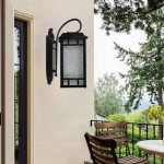 Đèn Trang Trí Vách Tường Ngoài Trời V54 Φ240