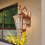 Đèn Vách Trang Trí Ngoài Trời Cổ Điển TD43 Φ240