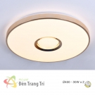 Đèn Áp Trần LED 30W EU-MSS653 Ø400