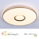 Đèn Áp Trần LED 45W EU-MSS654 Ø500