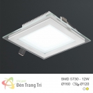 Đèn LED Âm Trần 12W EU-LA286 120x120