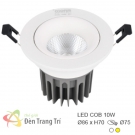 Đèn LED 12W Âm Trần Chiếu Góc EU-LA494 Ø75