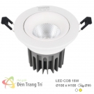 Đèn LED 18W Âm Trần Chiếu Góc EU-LA495 Ø95