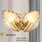 Đèn Trang Trí Tường Pha Lê KH-VPL18T2