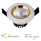 Đèn LED Âm Trần 7W EU-LA381 Ø70