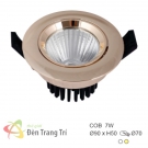 Đèn LED Âm Trần 7W EU-LA384 Ø70