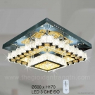 Đèn Trang Trí Ốp Trần LED KH-OTPL11V 500x500