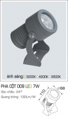 Đèn LED 7W Pha Cột 24 độ AFC 009
