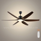 Quạt Đèn 6 Cánh Nhựa Trang Trí Phòng Khách EU-Q20 Ø1676