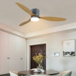 Quạt Trần 3 Cánh Có Đèn Cho Trần Thấp UDQ6151 Φ1320