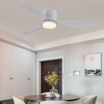 Quạt Trần 3 Cánh Có Đèn Cho Trần Thấp UDQ6150 Φ1300