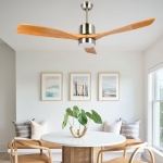 Quạt Trần 3 Cánh Gỗ Có Đèn Hiện Đại AU-QT2671 Ø1320