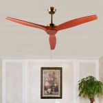 Quạt Trần 3 Cánh Gỗ Trang Trí Quán Cafe AU-QT2816 Ø1320