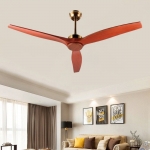 Quạt Trần 3 Cánh Gỗ Trang Trí Quán Cafe AU-QT2816 Ø1320