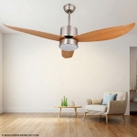 Quạt Trần 3 Cánh Nhựa Có Đèn Hiện Đại AU-QT5018 Ø1320