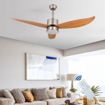 Quạt Trần 3 Cánh Nhựa Có Đèn Hiện Đại AU-QT5018 Ø1320