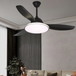 Quạt Trần 3 Cánh Nhựa Có Đèn LED Hiện Đại UDQ6147