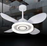 Quạt Trần 4 Cánh Nhựa ABS Có Đèn LED UDQ6165 Φ910